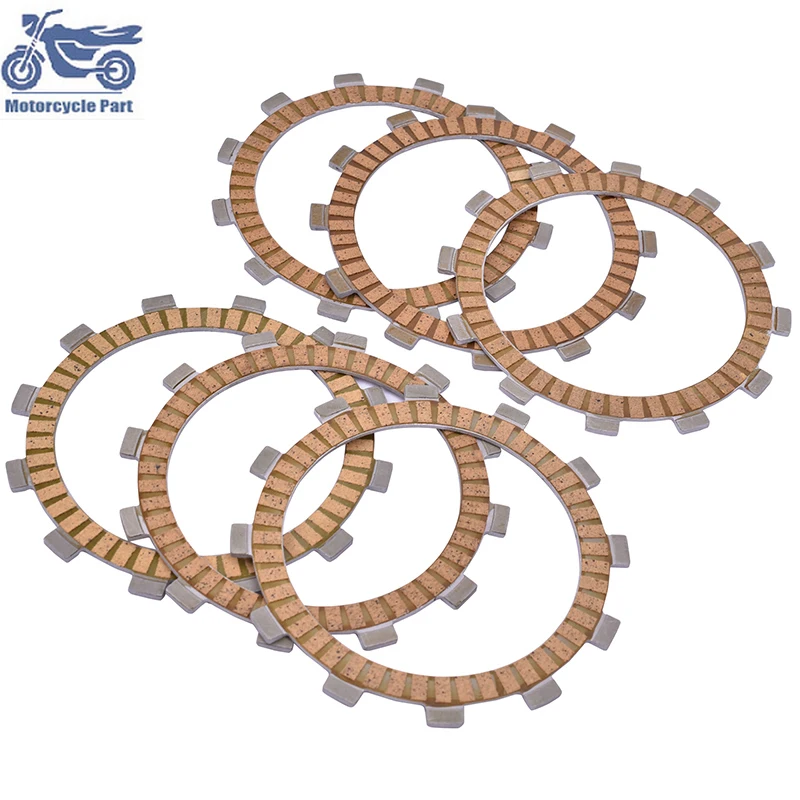 6pcs Motorcycle Friction Clutch Plates For Kawasaki Z250 Z 250 EX250 BJ250 TNT250 Ninja 250 2011-2013 For Hyosung GT250 GT 250
6pcs Motorcycle Friction Clutch Plates For Kawasaki Z250 Z 250 EX250 BJ250 TNT250 Ninja 250 2011-2013 For Hyosung GT250 GT 250
