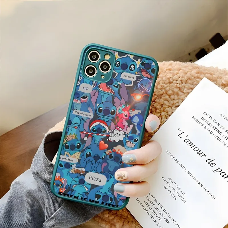 Cartoon Stitch Phone Case For IPhone 14 13 Pro Max 12 Mini 11 SE 2020 6S 7 8 Plus XS X XR Matte Green Protection Case
Cartoon Stitch Phone Case For IPhone 14 13 Pro Max 12 Mini 11 SE 2020 6S 7 8 Plus XS X XR Matte Green Protection Case