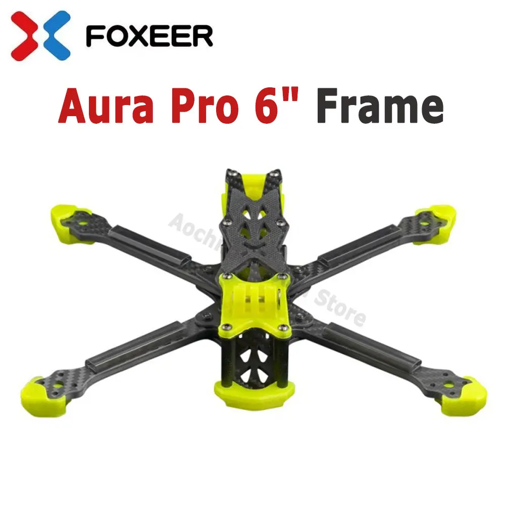 Foxeer Aura Pro 6" Freestyle FPV Frame 255mm Toray T700 Carbon with Silky Coating for FPV 6inch Analog Vista HDZERO Drone
Foxeer Aura Pro 6" Freestyle FPV Frame 255mm Toray T700 Carbon with Silky Coating for FPV 6inch Analog Vista HDZERO Drone