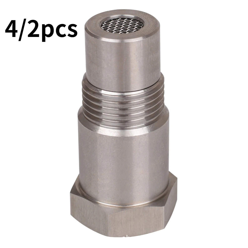 4/2pcs Universal Extension Filter Oxygen O2 Sensor Connector Extender Spacer Thread M18*1.5 Stainless Steel Adapter Auto Parts
4/2pcs Universal Extension Filter Oxygen O2 Sensor Connector Extender Spacer Thread M18*1.5 Stainless Steel Adapter Auto Parts