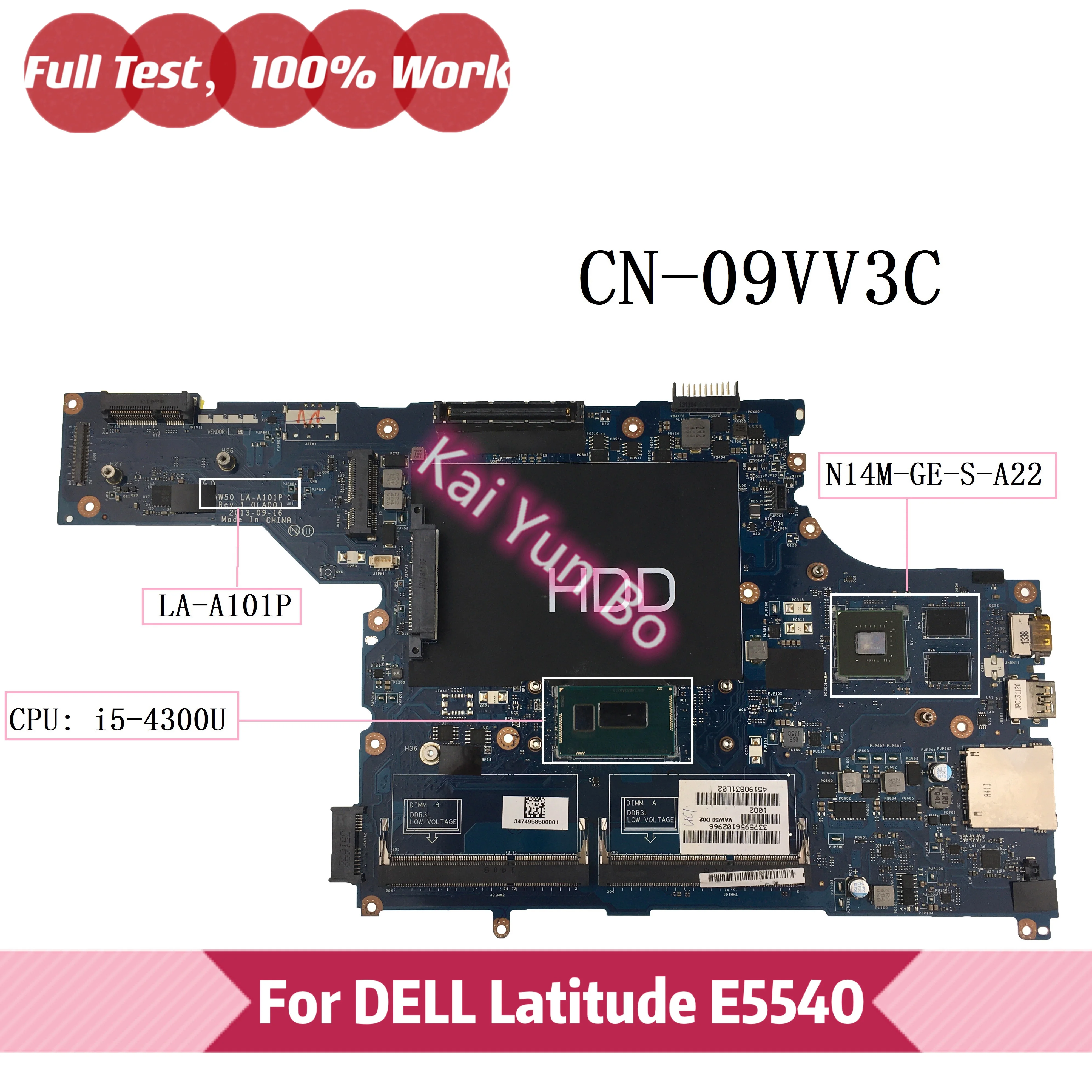 Детская материнская плата для ноутбука Dell Latitude E5540, материнская плата 9VV3C 09VV3C для ноутбука с искусственными элементами
Детская материнская плата для ноутбука Dell Latitude E5540, материнская плата 9VV3C 09VV3C для ноутбука с искусственными элементами