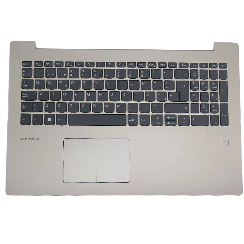 For The New Lenovo Tide 5000 Ideapad 520-15 Palm Pad Keyboard Golden Spanish Carriage Return 5CB0N98801
For The New Lenovo Tide 5000 Ideapad 520-15 Palm Pad Keyboard Golden Spanish Carriage Return 5CB0N98801