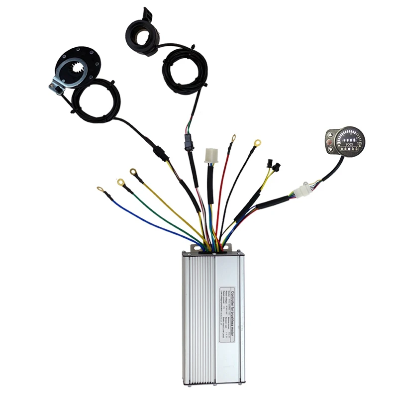 New 36V/48V 1000W 30A Electric Bicycle Sine Wave Controller KT LED 900S Display&Thumb Throttle and Sensor SM Accessories
New 36V/48V 1000W 30A Electric Bicycle Sine Wave Controller KT LED 900S Display&Thumb Throttle and Sensor SM Accessories