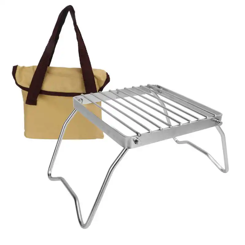 Multifunctional Folding Grill Stainless Steel Collapsible Camping Stove Grate Rack Net For Barbecue Outdoor Picnic
Multifunctional Folding Grill Stainless Steel Collapsible Camping Stove Grate Rack Net For Barbecue Outdoor Picnic