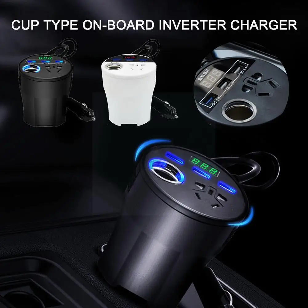Car Power Inverter 24V 12v 220v 120W Led Display 3 V 220 QC3.0 Cigarette Fonte 12 Inversor USB V Automotiva Lighter Ports V2V2
Car Power Inverter 24V 12v 220v 120W Led Display 3 V 220 QC3.0 Cigarette Fonte 12 Inversor USB V Automotiva Lighter Ports V2V2