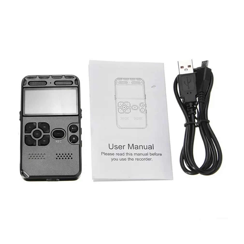8G Rechargeable LCD Digital Audio Sound Voice Recorder Dictaphone MP3 Player for Lectures Meetings Noise Reduction
8G Rechargeable LCD Digital Audio Sound Voice Recorder Dictaphone MP3 Player for Lectures Meetings Noise Reduction