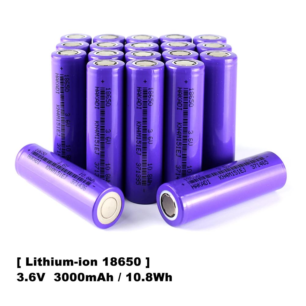100PCS Original Battery 3.7V 2600mAh/2900mAh/3000mAh Rechargeable Lithium Battery For Flashlight DIY Backup Power
100PCS Original Battery 3.7V 2600mAh/2900mAh/3000mAh Rechargeable Lithium Battery For Flashlight DIY Backup Power