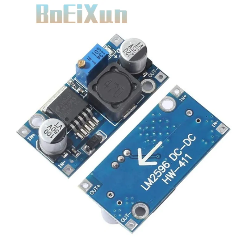 LM2596 Voltage regulator LM2596S DC-DC step-down Power Supply module adjustable DC DC step down Voltage Regulator 24V 12V 5V 3V
LM2596 Voltage regulator LM2596S DC-DC step-down Power Supply module adjustable DC DC step down Voltage Regulator 24V 12V 5V 3V