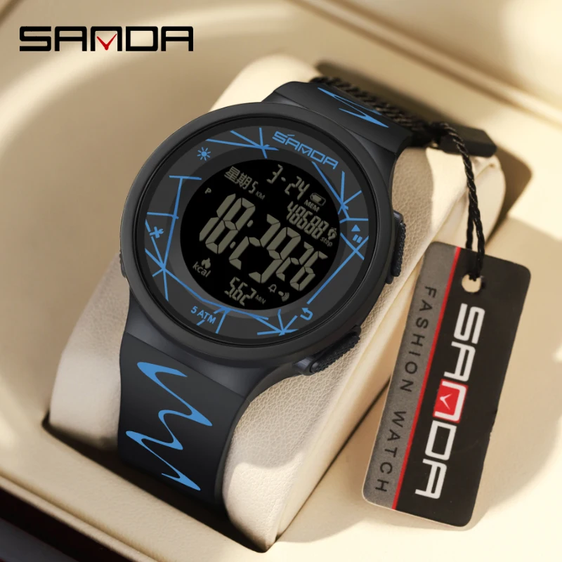 SANDA 2142 New Sport Watch Mens Watches Top Brand Luxury WristWatches Waterproof LED Electronic Digital Male Relogio Masculino 
SANDA 2142 New Sport Watch Mens Watches Top Brand Luxury WristWatches Waterproof LED Electronic Digital Male Relogio Masculino