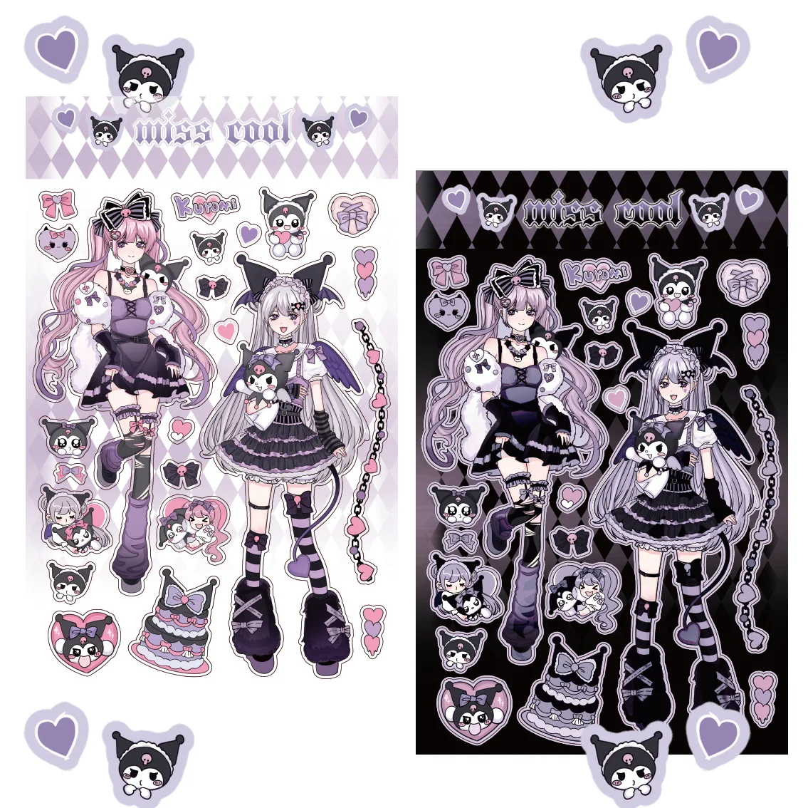 Sanrio Kuromi Kawaii Мультяшные наклейки на телефон наклейки с персонажами для ноутбука Электрический автомобильный шлем водонепроницаемые наклейки на чашки для воды
Sanrio Kuromi Kawaii Мультяшные наклейки на телефон наклейки с персонажами для ноутбука Электрический автомобильный шлем водонепроницаемые наклейки на чашки для воды