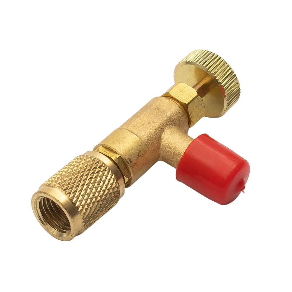 1 PC Air-conditioning Fluoride Safety Valve A/C Adapter Anti-Air Leakage Brass CNC Machining Charging For 1/4\\\\\\\"
1 PC Air-conditioning Fluoride Safety Valve A/C Adapter Anti-Air Leakage Brass CNC Machining Charging For 1/4\\\\\\\"