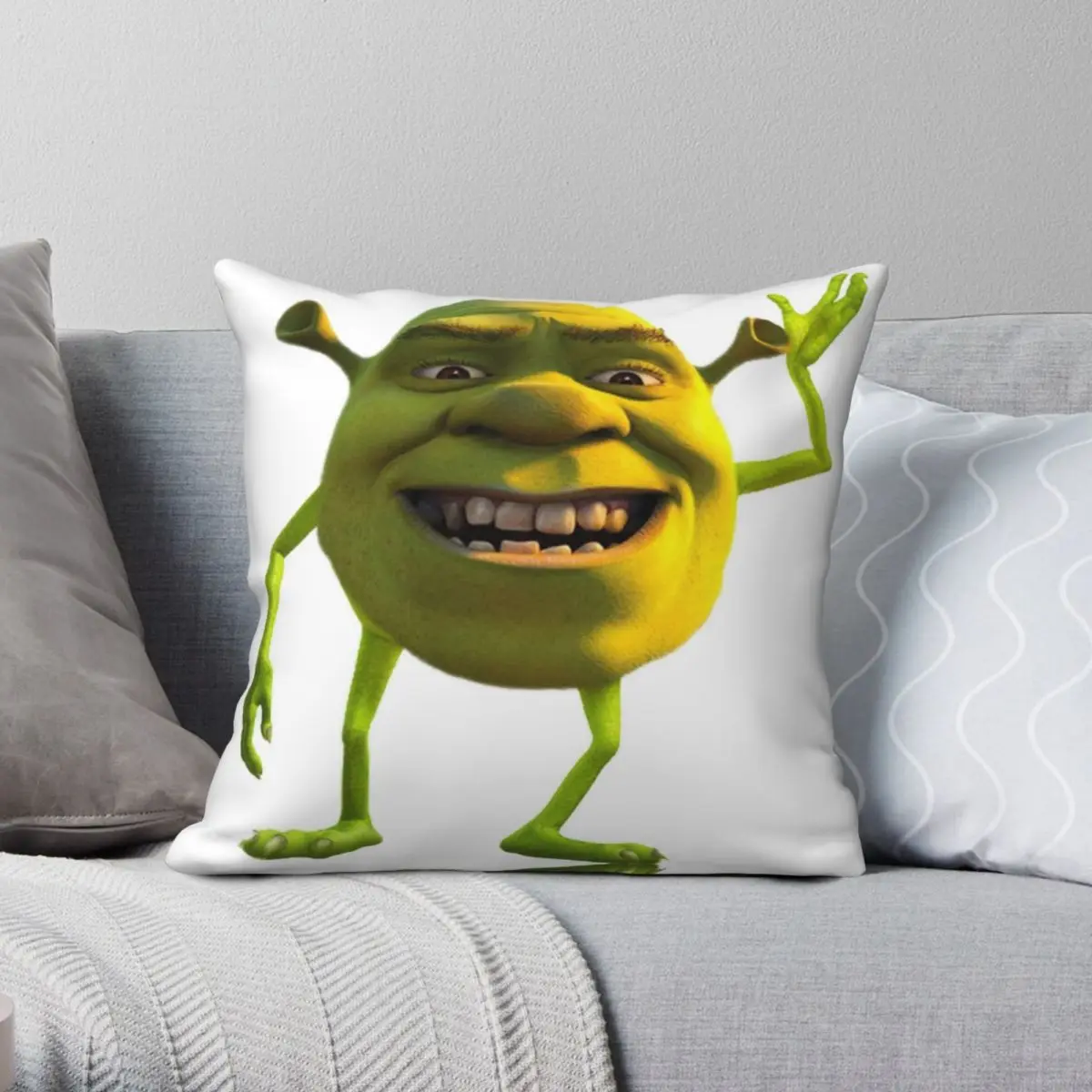 Квадратная подушка Шрек Wazowski, чехол из полиэстера и льна, бархатная Декоративная Подушка на молнии, чехол для автомобильной подушки, наволо...
Квадратная подушка Шрек Wazowski, чехол из полиэстера и льна, бархатная Декоративная Подушка на молнии, чехол для автомобильной подушки, наволо...