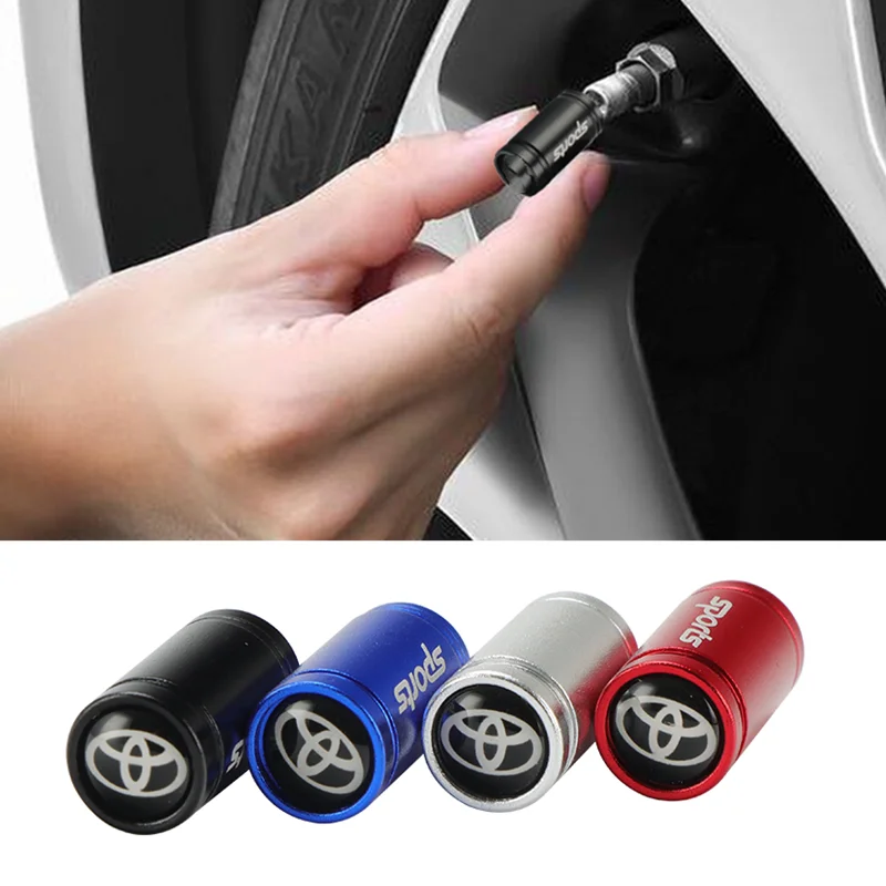 4PCS Car Sport Wheel Tire Valve Caps Cover For Toyota Corolla Yaris Rav4 Avensis Auris Camry Sequoia Auto Accessories
4PCS Car Sport Wheel Tire Valve Caps Cover For Toyota Corolla Yaris Rav4 Avensis Auris Camry Sequoia Auto Accessories
