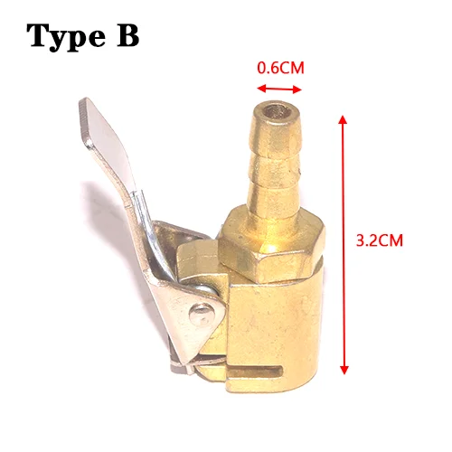 JEAZEA 1 шт. автомобильный латунный зажим 8 мм для шин колесных шин воздушный патрон насос клапан зажим соединитель Адаптер автомобильный Стайлинг
JEAZEA 1 шт. автомобильный латунный зажим 8 мм для шин колесных шин воздушный патрон насос клапан зажим соединитель Адаптер автомобильный Стайлинг