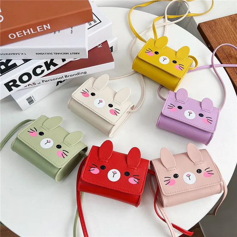 Girls Cute Bunny Rabbit Shoulder Crossbody Bag Mini Cartoon PU Leather Baby Coin Purse Children Accessories
Girls Cute Bunny Rabbit Shoulder Crossbody Bag Mini Cartoon PU Leather Baby Coin Purse Children Accessories