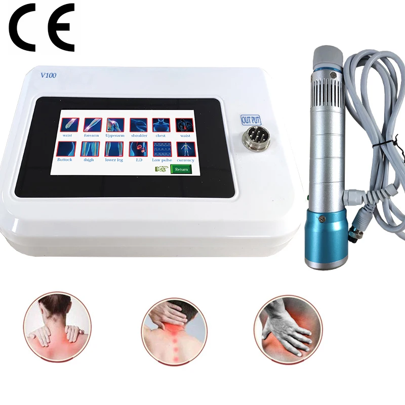 Portable ED Electromagnetic Extracorporeal Shock Wave Pain Relief Body Relax Massager Machine Physical Therapy Massage Equipment
Portable ED Electromagnetic Extracorporeal Shock Wave Pain Relief Body Relax Massager Machine Physical Therapy Massage Equipment