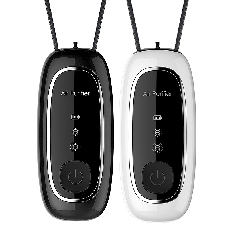 2 Pcs Hanging Neck Air Purifier Fashion Personal Wearable Purifier Mini Portable Negative Ion Generator
2 Pcs Hanging Neck Air Purifier Fashion Personal Wearable Purifier Mini Portable Negative Ion Generator