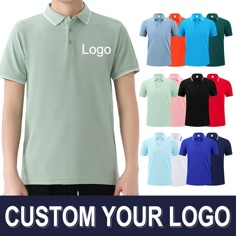 Custom New Style Summer Casual Men's Polo Short Sleeve Shirts Print Embroider Logo Texts Workwear Polo T Shirt For Men
Custom New Style Summer Casual Men's Polo Short Sleeve Shirts Print Embroider Logo Texts Workwear Polo T Shirt For Men