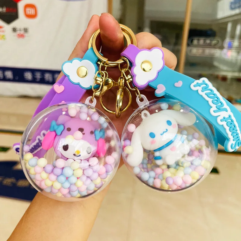 Sanrio Keychain Anime Kawaii Cinnamoroll Hello Kitty My Melody Kuromi Key Accessories Acrylic Bubbles Ball Pendant Keyring Gift
Sanrio Keychain Anime Kawaii Cinnamoroll Hello Kitty My Melody Kuromi Key Accessories Acrylic Bubbles Ball Pendant Keyring Gift