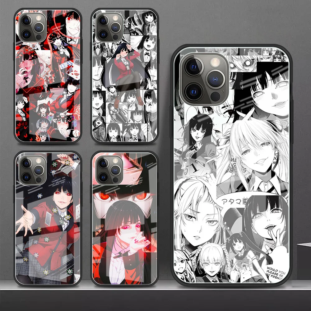 Anime Kakegurui Jabami Glass Funda Case for Apple iPhone 11 12 13Pro 8 7Plus XR X XS Tempered Cell Phone Coque SE 6 6S Cover 
Anime Kakegurui Jabami Glass Funda Case for Apple iPhone 11 12 13Pro 8 7Plus XR X XS Tempered Cell Phone Coque SE 6 6S Cover