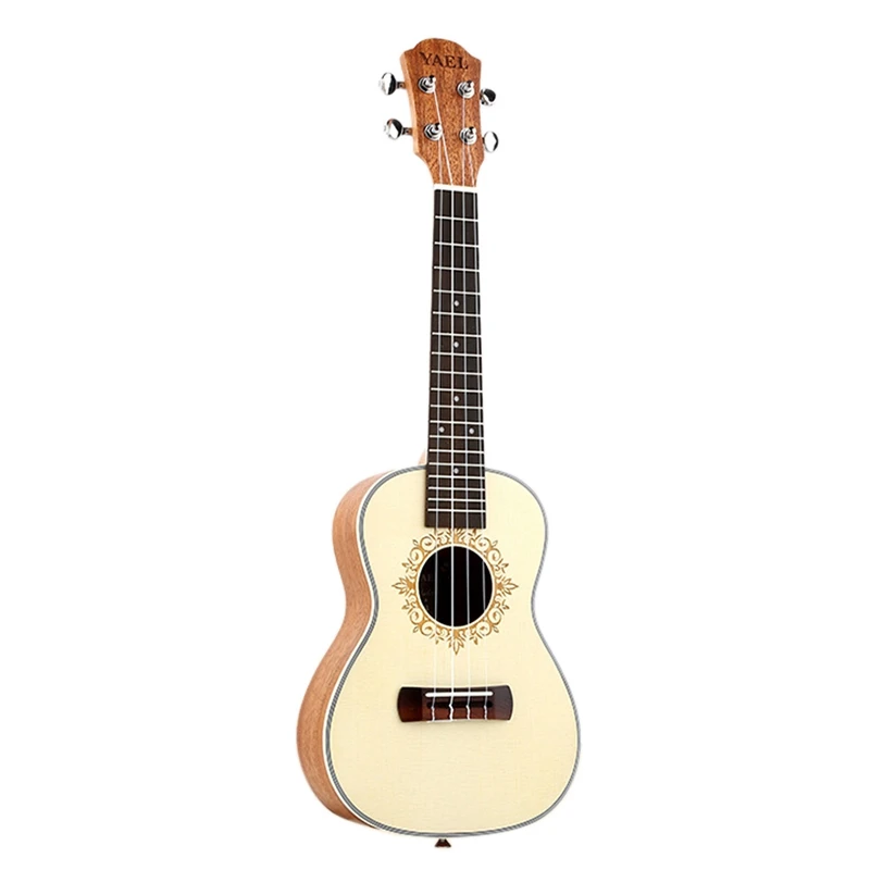 YAEL Concert Ukulele Spruce wood 23 Inch Beginners Starter Kit Small Hawaiian Guitar Ukeleles for Beginners Kids Adults
YAEL Concert Ukulele Spruce wood 23 Inch Beginners Starter Kit Small Hawaiian Guitar Ukeleles for Beginners Kids Adults