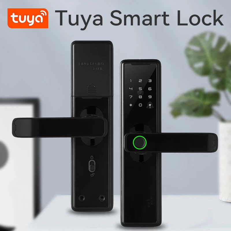 Tuya Bluetooth Electronic Smart Fingerprint Door Lock Offices Digital Keypad Anti-theft Password Lock Key APP Unlock USB Charge
Tuya Bluetooth Electronic Smart Fingerprint Door Lock Offices Digital Keypad Anti-theft Password Lock Key APP Unlock USB Charge