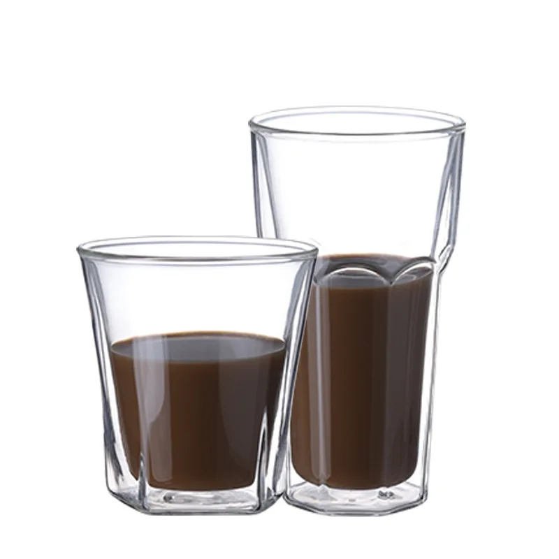 250/350ml Double Glass Water Cup Whiskey Espresso Milk Glasses Cups Kitchen Home Flower Tea Coffee Beer Glass Creative Tumblers
250/350ml Double Glass Water Cup Whiskey Espresso Milk Glasses Cups Kitchen Home Flower Tea Coffee Beer Glass Creative Tumblers
