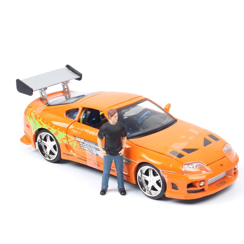 No Box 1/24 Jada Scale Brian's The TOYOTA SUPRA 1995 With Action Figure Diecast Metal Auto Vehicle Furious Model Toy Car Orange
No Box 1/24 Jada Scale Brian's The TOYOTA SUPRA 1995 With Action Figure Diecast Metal Auto Vehicle Furious Model Toy Car Orange