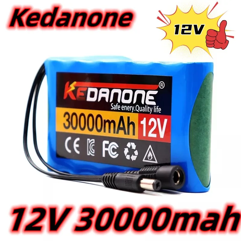 Batería portátil de iones de litio recargable, Monitor de cámara CCTV con cargador, Super 12V, 30000mah, DC 12,6 v, 30Ah
Batería portátil de iones de litio recargable, Monitor de cámara CCTV con cargador, Super 12V, 30000mah, DC 12,6 v, 30Ah
