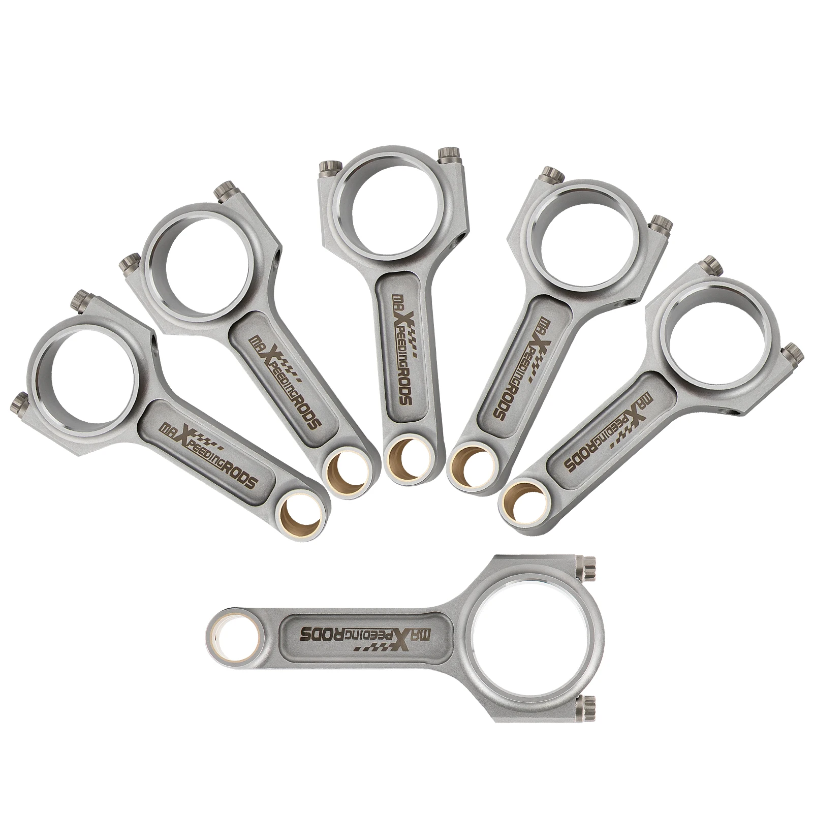 Forged I-Beam Connecting Rod+ARP2000 Bolts for Toyota 2JZ Supra Mark Lexus 2JZGE
Forged I-Beam Connecting Rod+ARP2000 Bolts for Toyota 2JZ Supra Mark Lexus 2JZGE