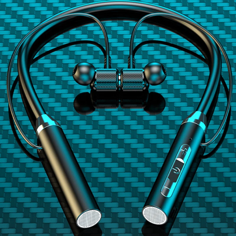 Bluetooth Earphones Wireless Headphones Magnetic Sport Neckband Neck-hanging Earbuds Wireless Blutooth Headset with Mic
Bluetooth Earphones Wireless Headphones Magnetic Sport Neckband Neck-hanging Earbuds Wireless Blutooth Headset with Mic