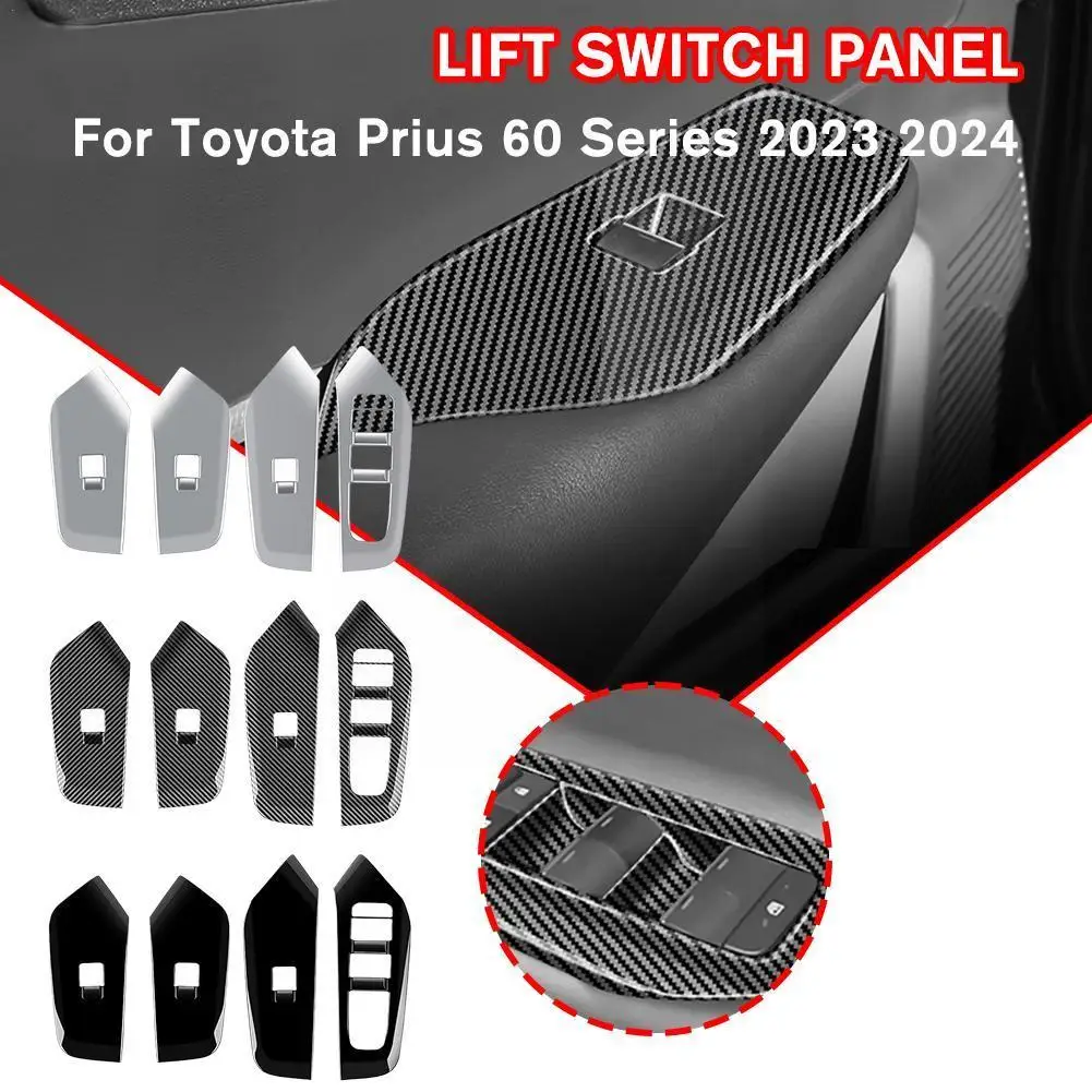 For Toyota Prius 60 Series 2023 2024 Interior Car Carbon Trim Switch Cover Glass Armrest Lift Door Button Window Fiber Pane X5C2
For Toyota Prius 60 Series 2023 2024 Interior Car Carbon Trim Switch Cover Glass Armrest Lift Door Button Window Fiber Pane X5C2