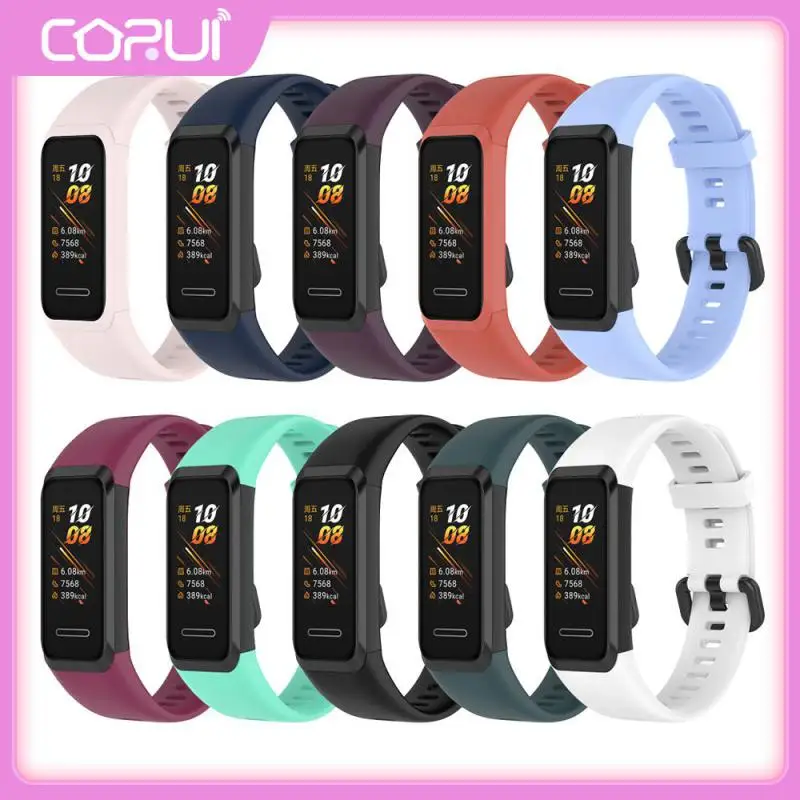 Ремешок сменный силиконовый для Huawei Band 4, утепленный мягкий браслет для наручных часов в стиле унисекс, с защитой от пота 
Ремешок сменный силиконовый для Huawei Band 4, утепленный мягкий браслет для наручных часов в стиле унисекс, с защитой от пота