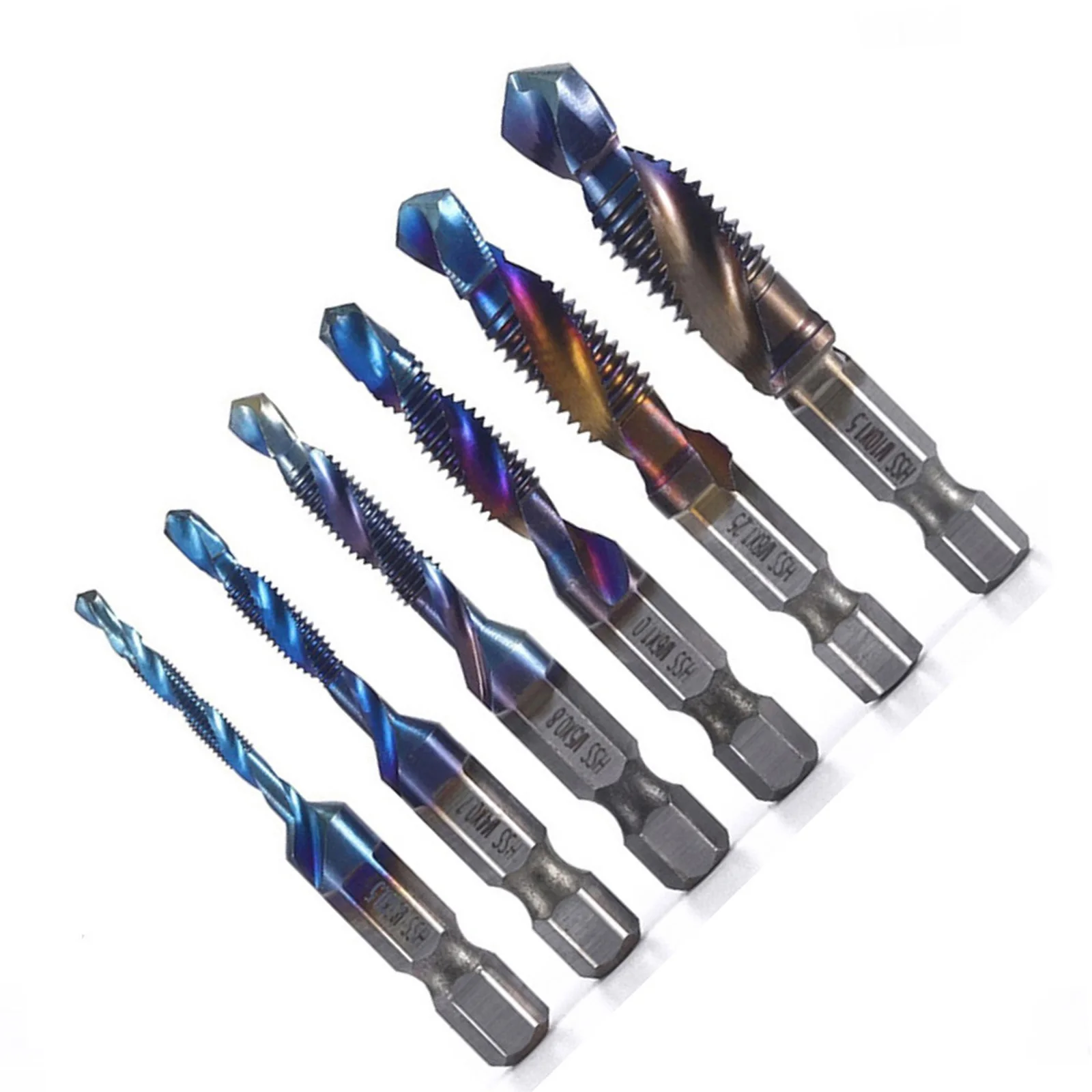 Thread Metric Tap Tap Drill Power Tools Workshop Equipment Drill Bits Hand Drill Blue High Quality Titanium Plated
Thread Metric Tap Tap Drill Power Tools Workshop Equipment Drill Bits Hand Drill Blue High Quality Titanium Plated