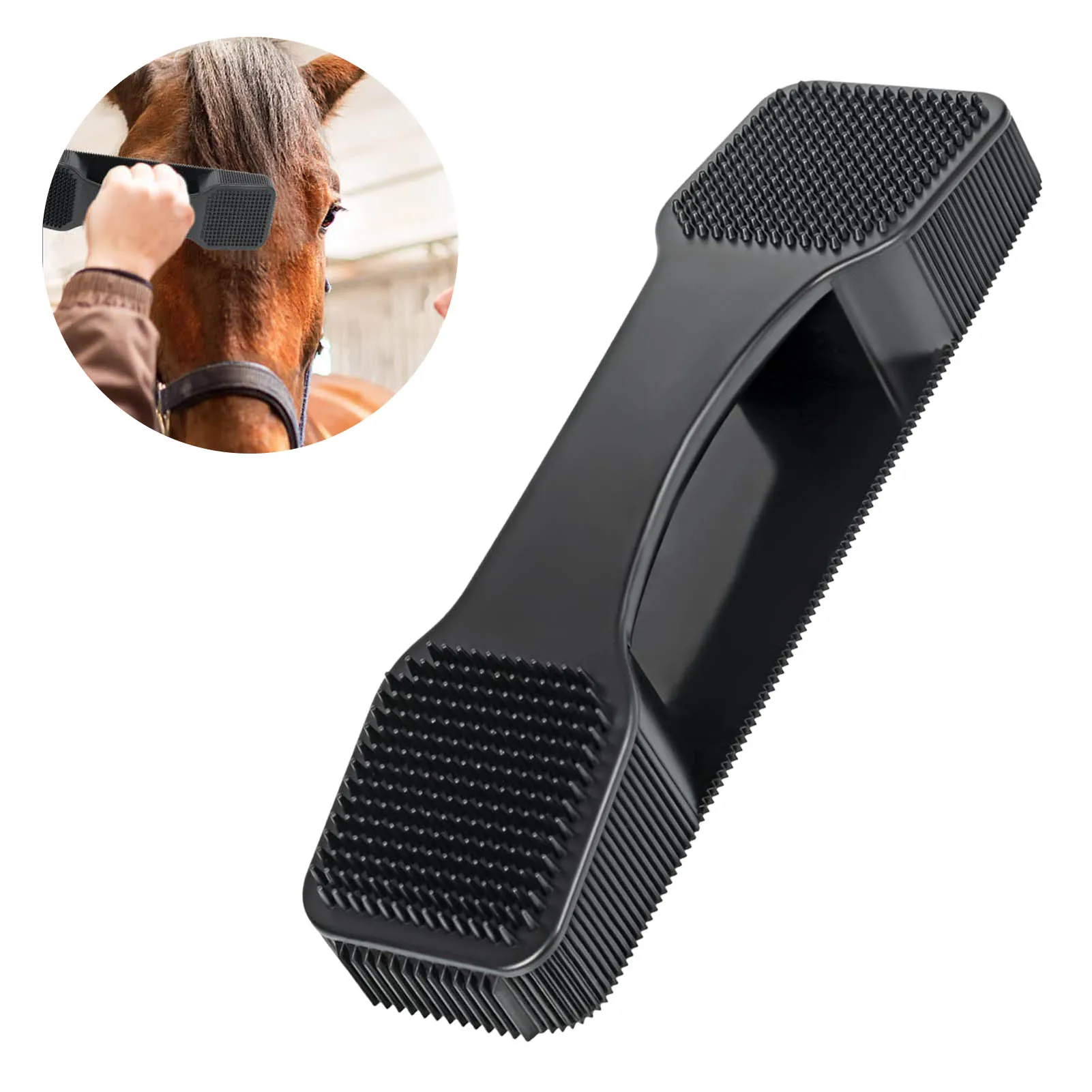 5-in-1 Horse Brush Removal Hair Massage Brush Sweat Cleaning Scrubber Horses Grooming Horse Shedding Tool Equestrian Supplies
5-in-1 Horse Brush Removal Hair Massage Brush Sweat Cleaning Scrubber Horses Grooming Horse Shedding Tool Equestrian Supplies