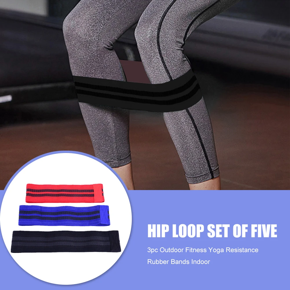 Red+Blue+Black Hip Band Loop Squat Resistance Band Yoga Booty Leg w/Carrying Bag for Effective Working-out Accessories
Red+Blue+Black Hip Band Loop Squat Resistance Band Yoga Booty Leg w/Carrying Bag for Effective Working-out Accessories