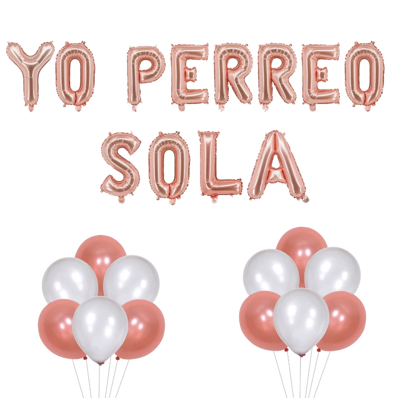 Sursurprise Bad Bunny Party Balloons Decorations Rose Gold Yo Perreo Sola Balloons Hip Hop Birthday Bachelorette Party Supplies
Sursurprise Bad Bunny Party Balloons Decorations Rose Gold Yo Perreo Sola Balloons Hip Hop Birthday Bachelorette Party Supplies