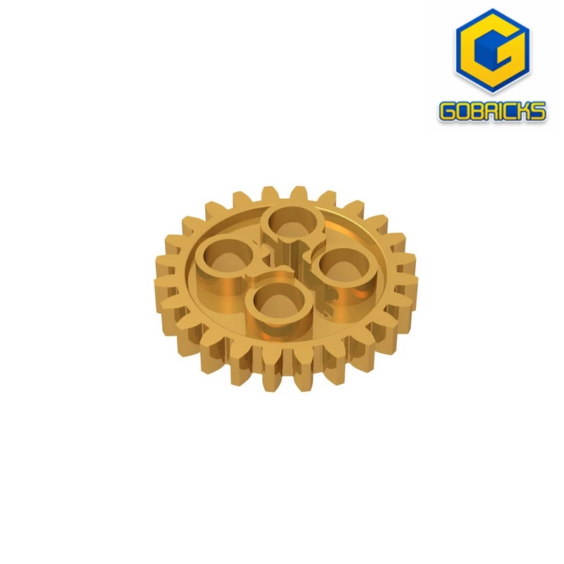 Gobricks GDS-1098 Gear 24 Tooth (2nd Version - 1 Axle Hole) compatible with lego 3648 24505 pieces of children's DIY
Gobricks GDS-1098 Gear 24 Tooth (2nd Version - 1 Axle Hole) compatible with lego 3648 24505 pieces of children's DIY