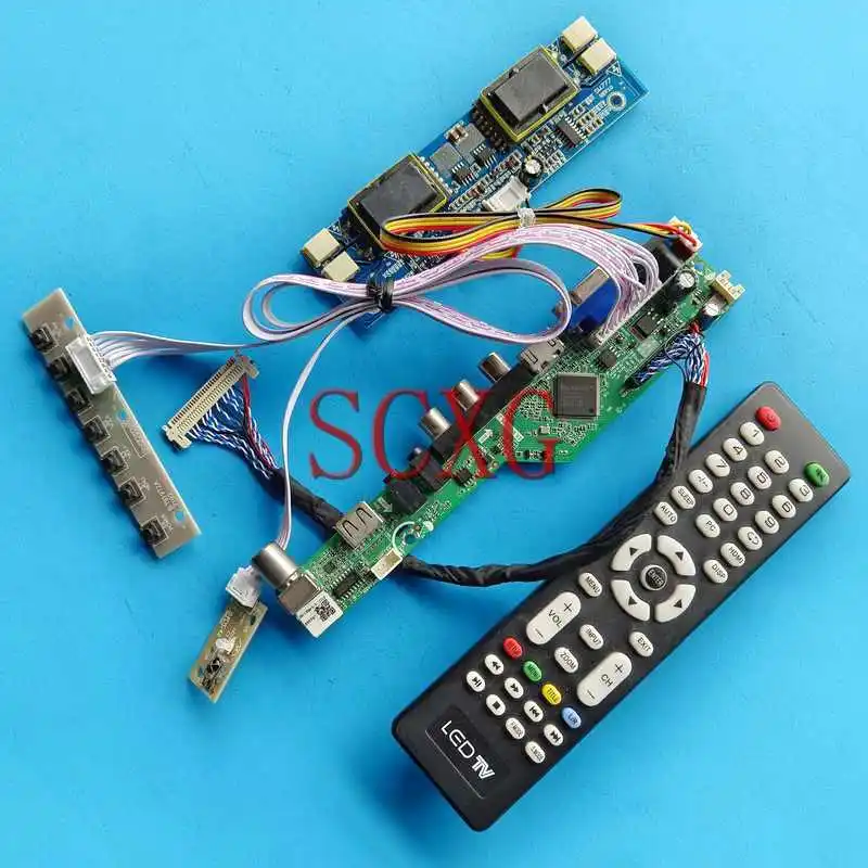 For MT170EN01 QD17EL07 Laptop Display Screen Controller Board 1280*1024 17" VGA HDMI-Compatible AV USB 4CCFL LVDS 30 Pin DIY Kit
For MT170EN01 QD17EL07 Laptop Display Screen Controller Board 1280*1024 17" VGA HDMI-Compatible AV USB 4CCFL LVDS 30 Pin DIY Kit