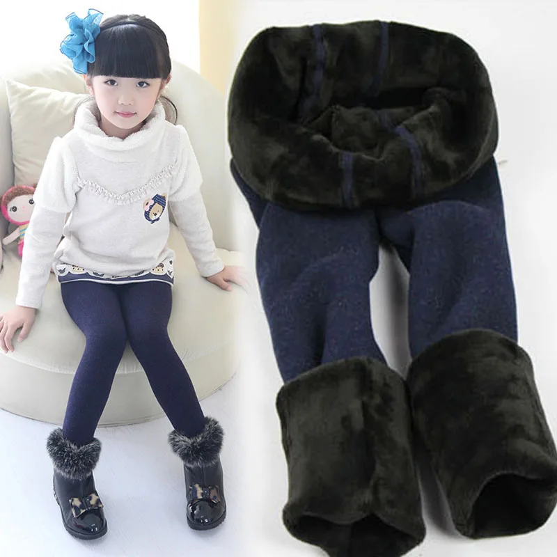 Winter Fur Girls Leggings Children Kids Thick Warm Elastic Waist Colorful Cotton Bottom Pants 
Winter Fur Girls Leggings Children Kids Thick Warm Elastic Waist Colorful Cotton Bottom Pants