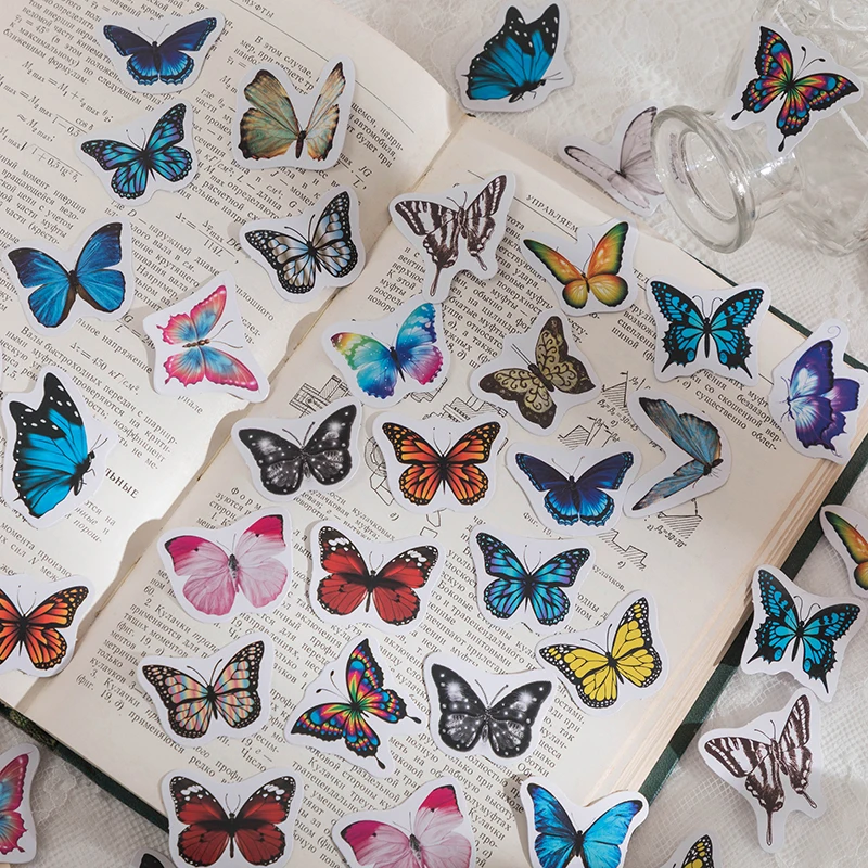40Packs Wholesale Box stickers Butterfly Retro literary hand account Scrapbooking Decorative handmade account flower phone 4cm
40Packs Wholesale Box stickers Butterfly Retro literary hand account Scrapbooking Decorative handmade account flower phone 4cm