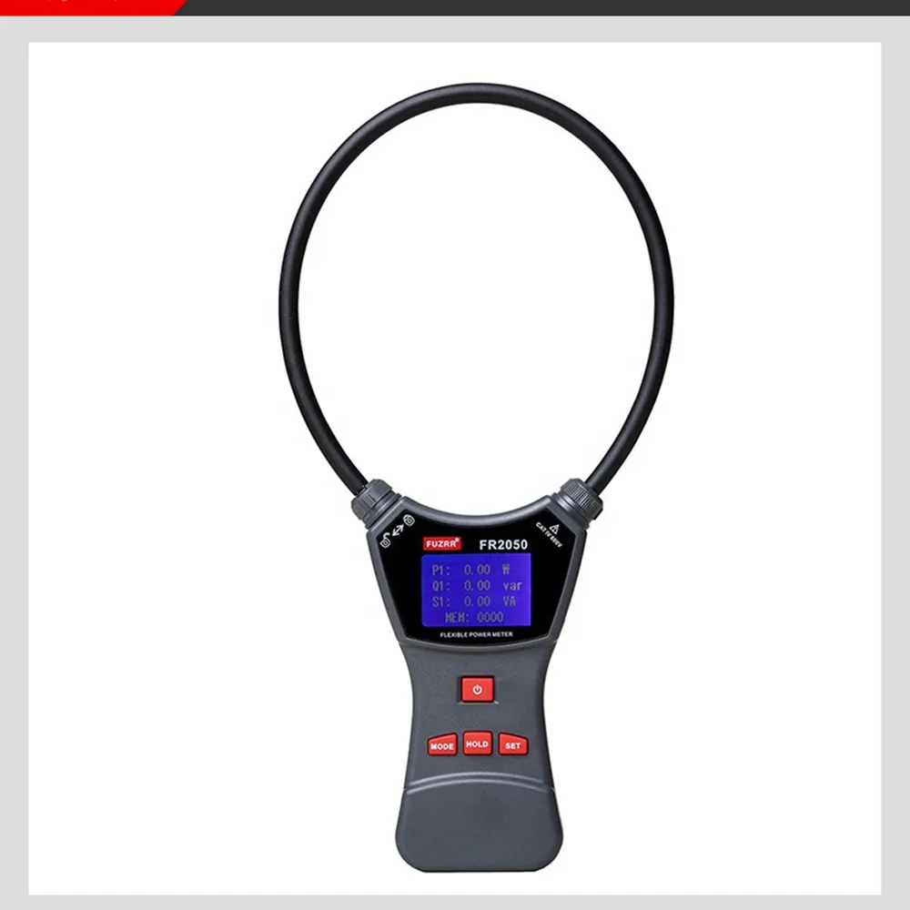 FR2050 Flexible Clamp Meter 3000A AC Current Voltage Tester Auto Range Clamp Multimeter
FR2050 Flexible Clamp Meter 3000A AC Current Voltage Tester Auto Range Clamp Multimeter