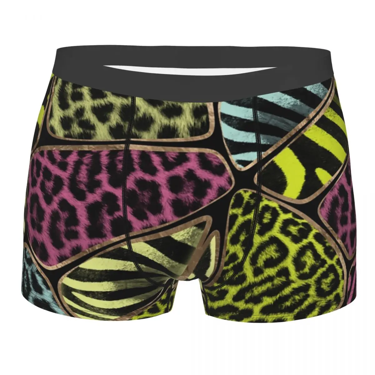 Leopard And Zebra Texture Underwear Men Sexy Print Customized Colorful Animal Print Boxer Shorts Panties
Leopard And Zebra Texture Underwear Men Sexy Print Customized Colorful Animal Print Boxer Shorts Panties