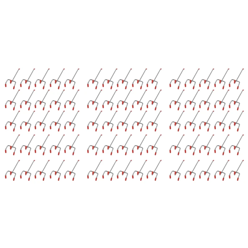 75Pcs 100Mm Pegboard Hooks Slat Wall Retail Display Shop Peg Hang Fits Home Hanger Chrome Metal 1-1.5Kg Loading
75Pcs 100Mm Pegboard Hooks Slat Wall Retail Display Shop Peg Hang Fits Home Hanger Chrome Metal 1-1.5Kg Loading