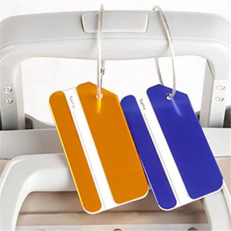 Aluminum Metal Luggage Tag Luggage Labels Name Address Suitcase Travel Baggage Identity ID Name Address Identify Pag Accessories
Aluminum Metal Luggage Tag Luggage Labels Name Address Suitcase Travel Baggage Identity ID Name Address Identify Pag Accessories