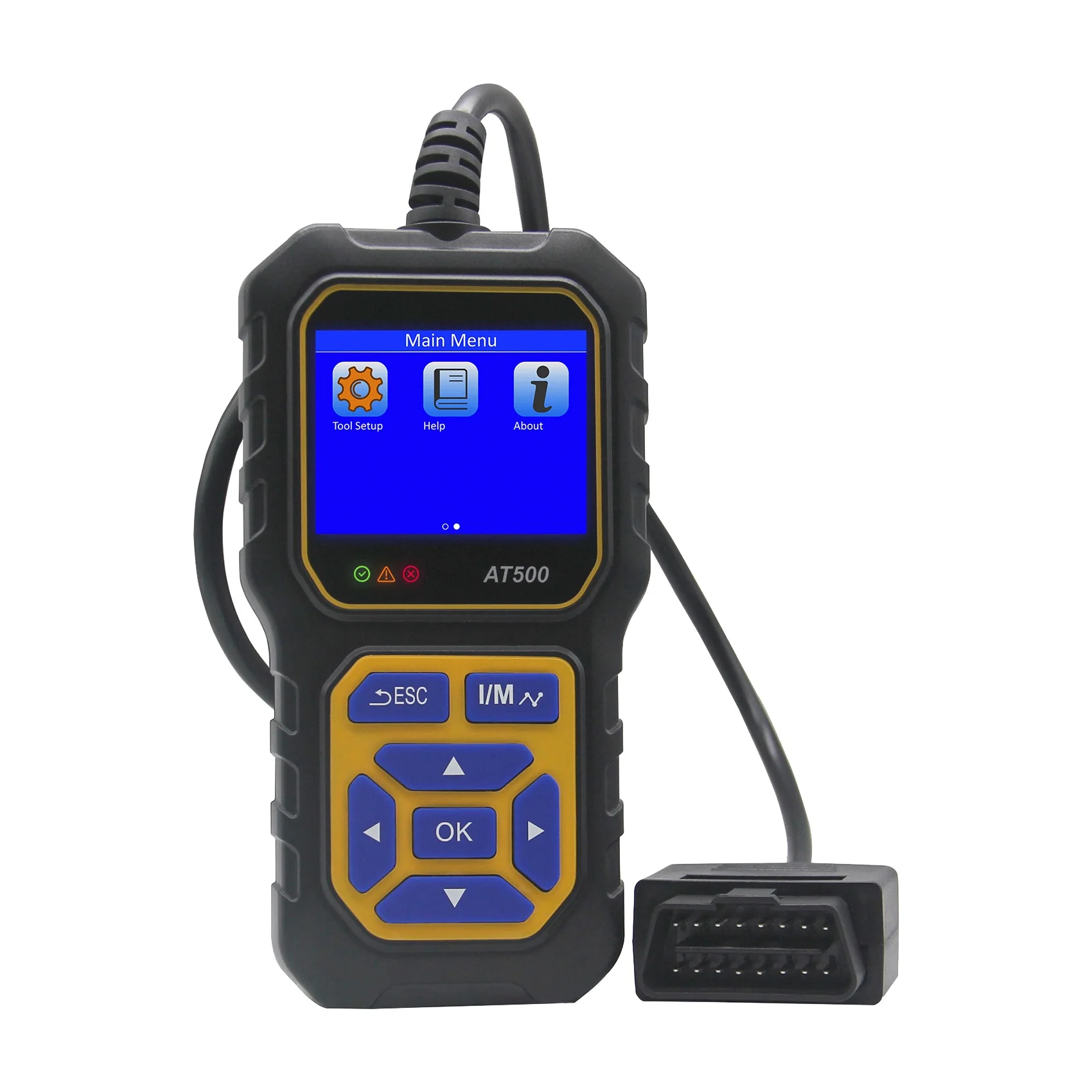 AT500 Automotive Obd Code Obd2 Scanner Car Check Engine Troubleshooting Props Fault Diagnostic Tool Car Tool
AT500 Automotive Obd Code Obd2 Scanner Car Check Engine Troubleshooting Props Fault Diagnostic Tool Car Tool
