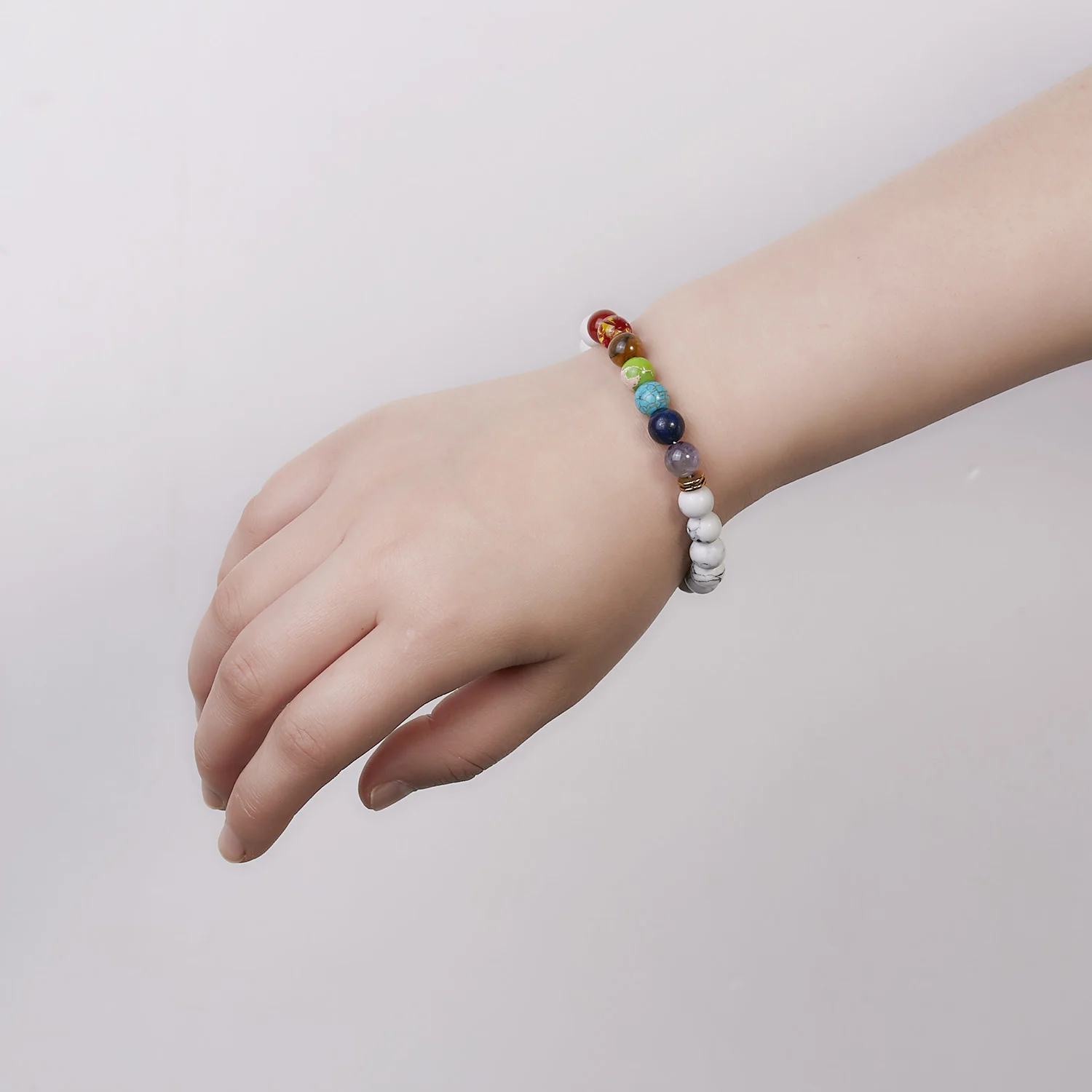 Colorful Natural Stone Beaded Bracelet Yoga Meditation Adjustable Engergy Health Weight Loss Lucky Fashion Jewelry For Women Men
Colorful Natural Stone Beaded Bracelet Yoga Meditation Adjustable Engergy Health Weight Loss Lucky Fashion Jewelry For Women Men