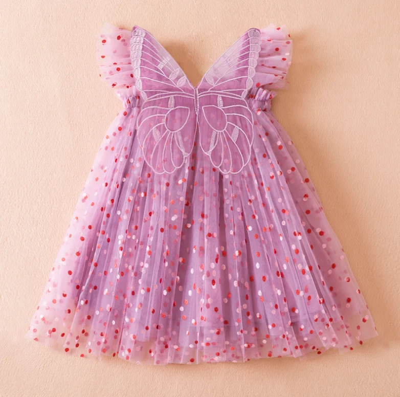 2023 Baby Girls Summer Dot Mesh Back Bow Dress, Princess Kids Sweet Clothing Holiday 5 pieces/lot, Wholesale
2023 Baby Girls Summer Dot Mesh Back Bow Dress, Princess Kids Sweet Clothing Holiday 5 pieces/lot, Wholesale
