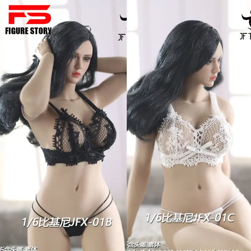 JF Toys JFX-01 1/6 Scale female dolls clothes sexy Bikini Lace underwear fit 12'' action figure body model
JF Toys JFX-01 1/6 Scale female dolls clothes sexy Bikini Lace underwear fit 12'' action figure body model