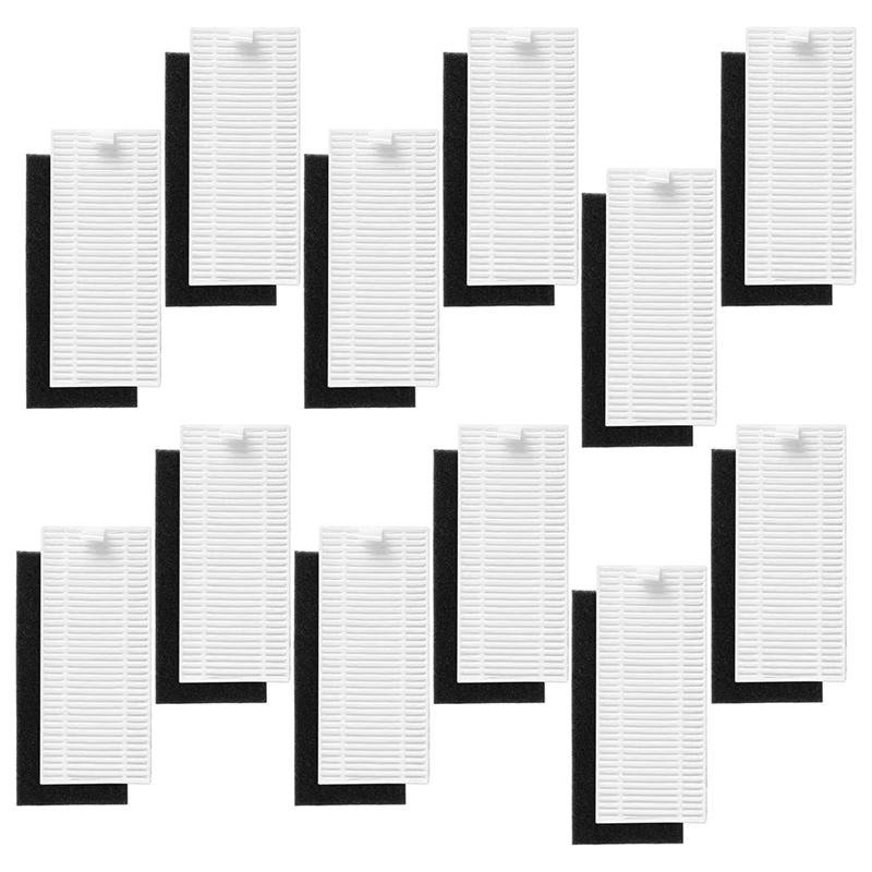 Filter Replacement Accessories For Xiebro K10, HR1010 Robot Vacuum Cleaner Accessories 12Pack
Filter Replacement Accessories For Xiebro K10, HR1010 Robot Vacuum Cleaner Accessories 12Pack